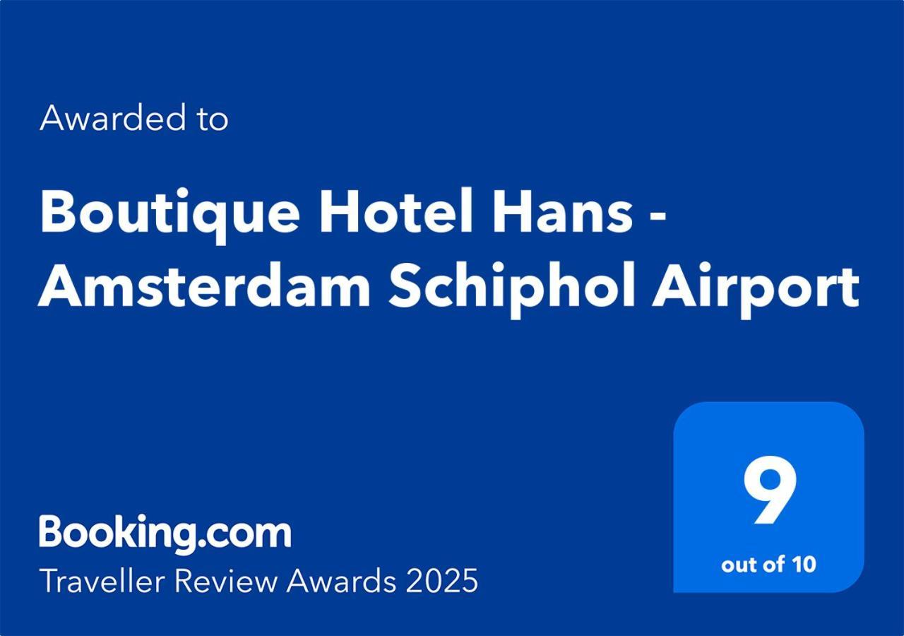 Boutique Hotel Hans - Amsterdam Schiphol Airport Badhoevedorp Exterior foto